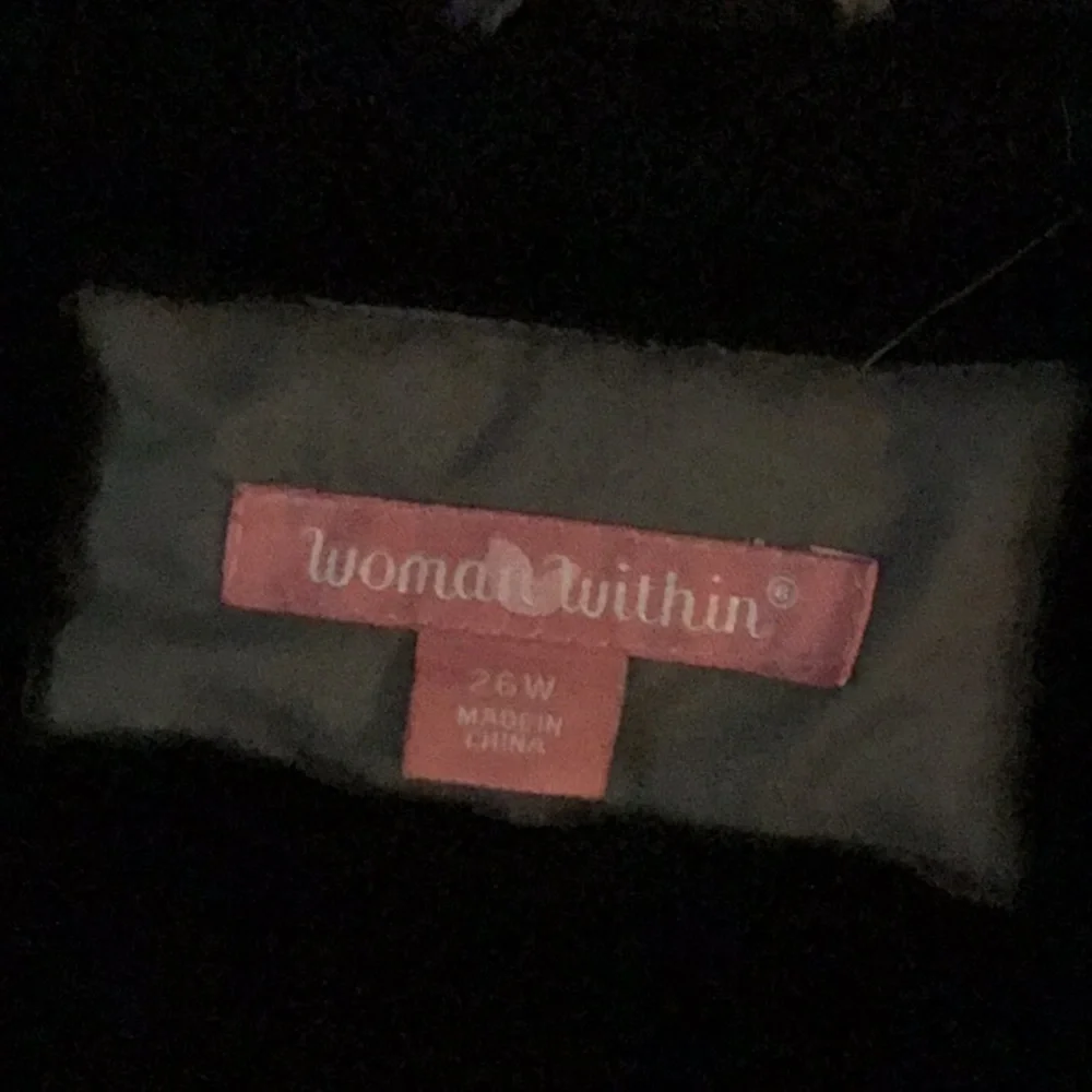 WomanWithin Gray Winter Coat Size 26W - Picture 5 of 10